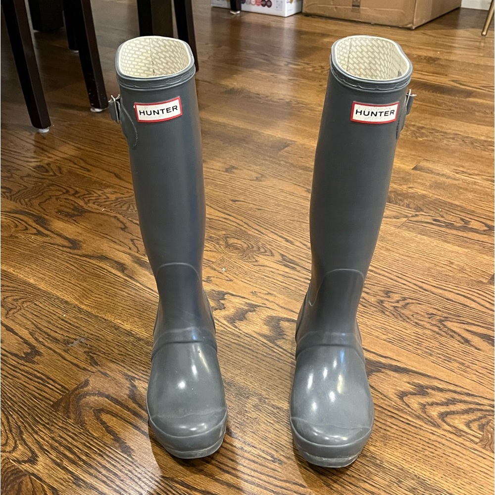 Gray Women’s Hunter Rain Boots